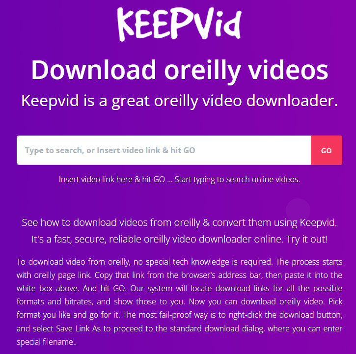how to download video from oreilly learning