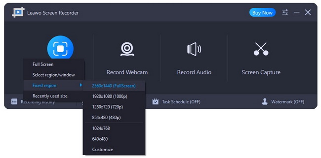 download-YouTube-live-stream-with-Leawo-screen-recorder-set-output-preference  