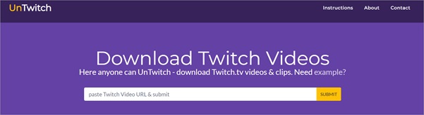  Twitch-Video-Downloader-UnTwitch 