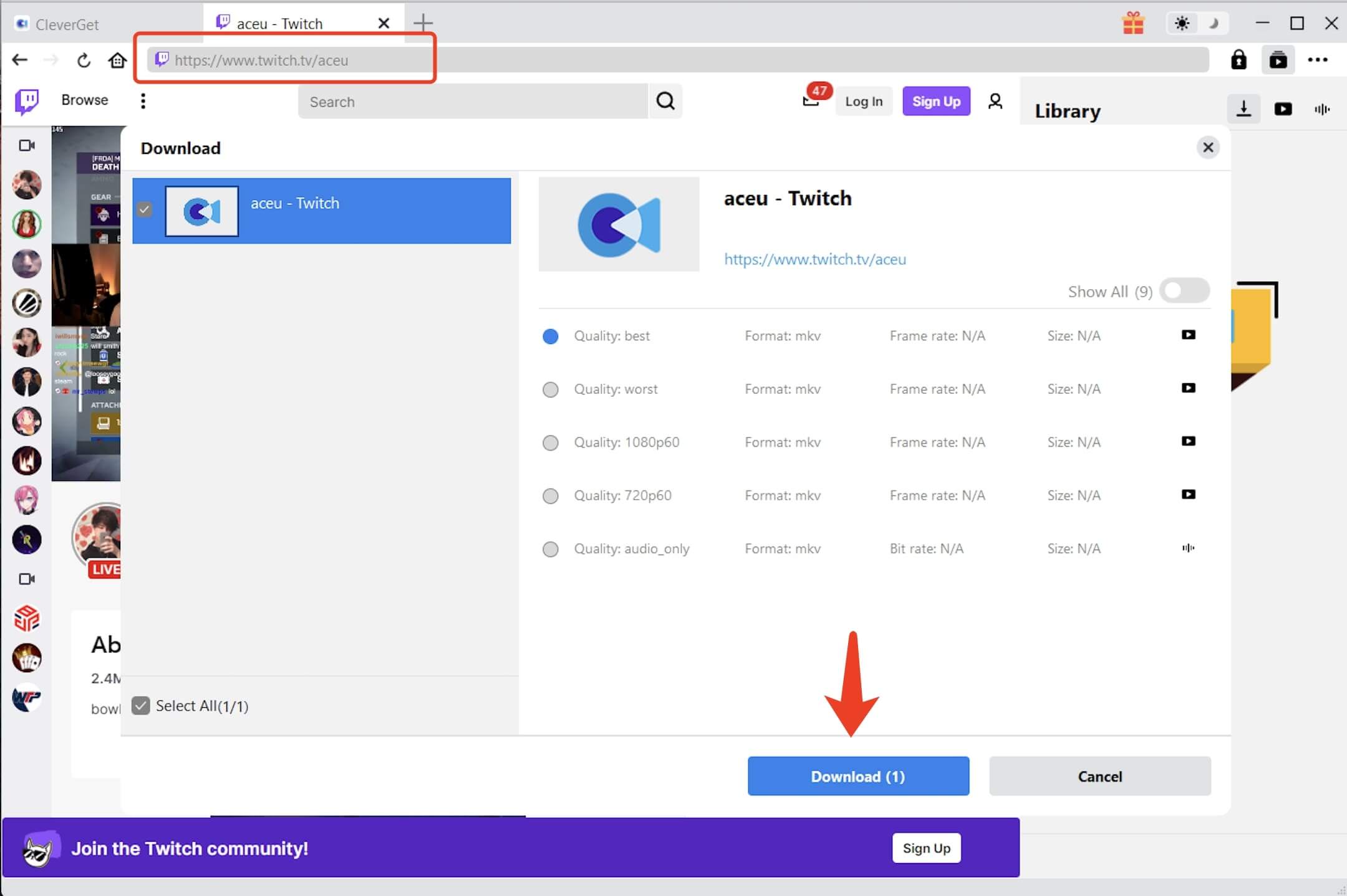 how-to-save-streams-on-twitch-CleverGet-Twitch-Downloader-Download-the-video  