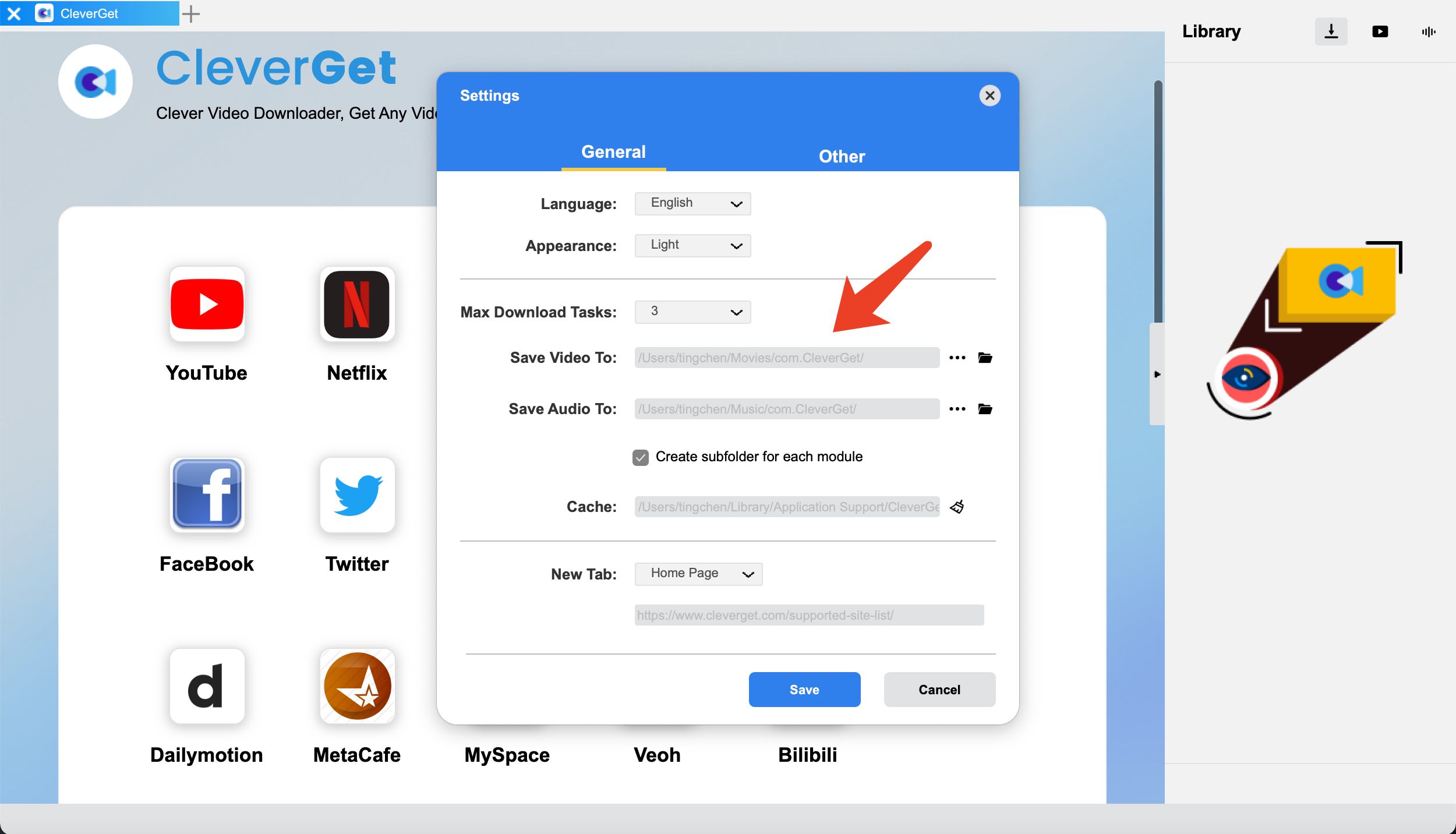  can-you-download-on-paramount-Plus-CleverGet-set-output-directory  