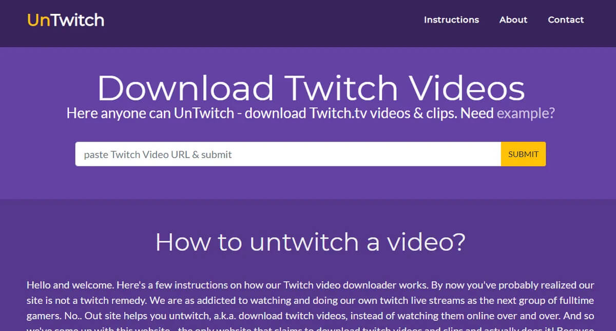  Twitch-VOD-downloader-untwitch  