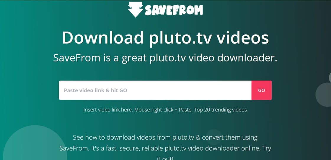 other-pluto-tv-downloaders-savefrom-9