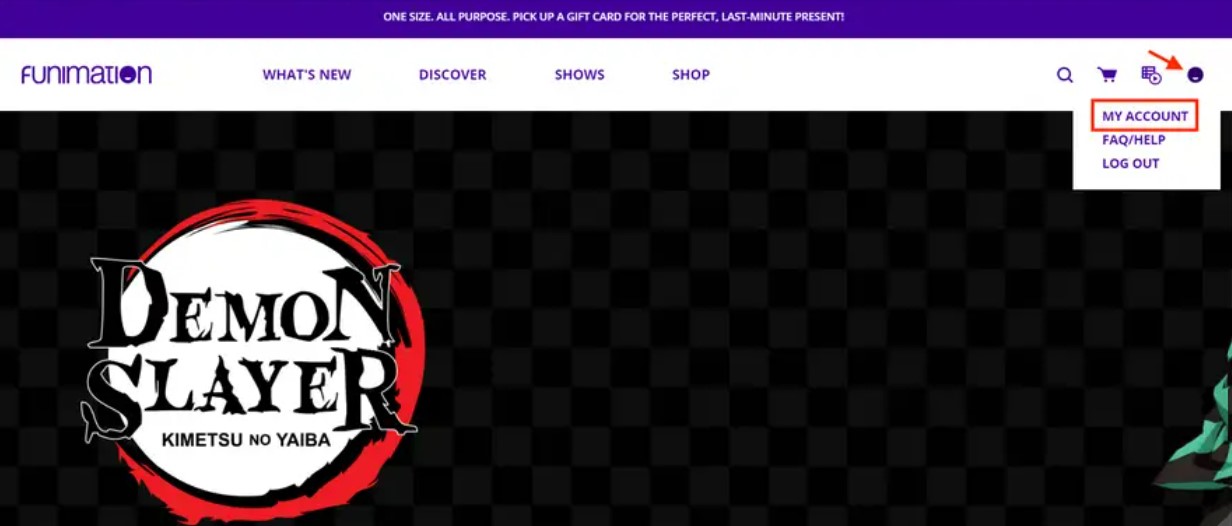  Funimation-activate-profile-page  